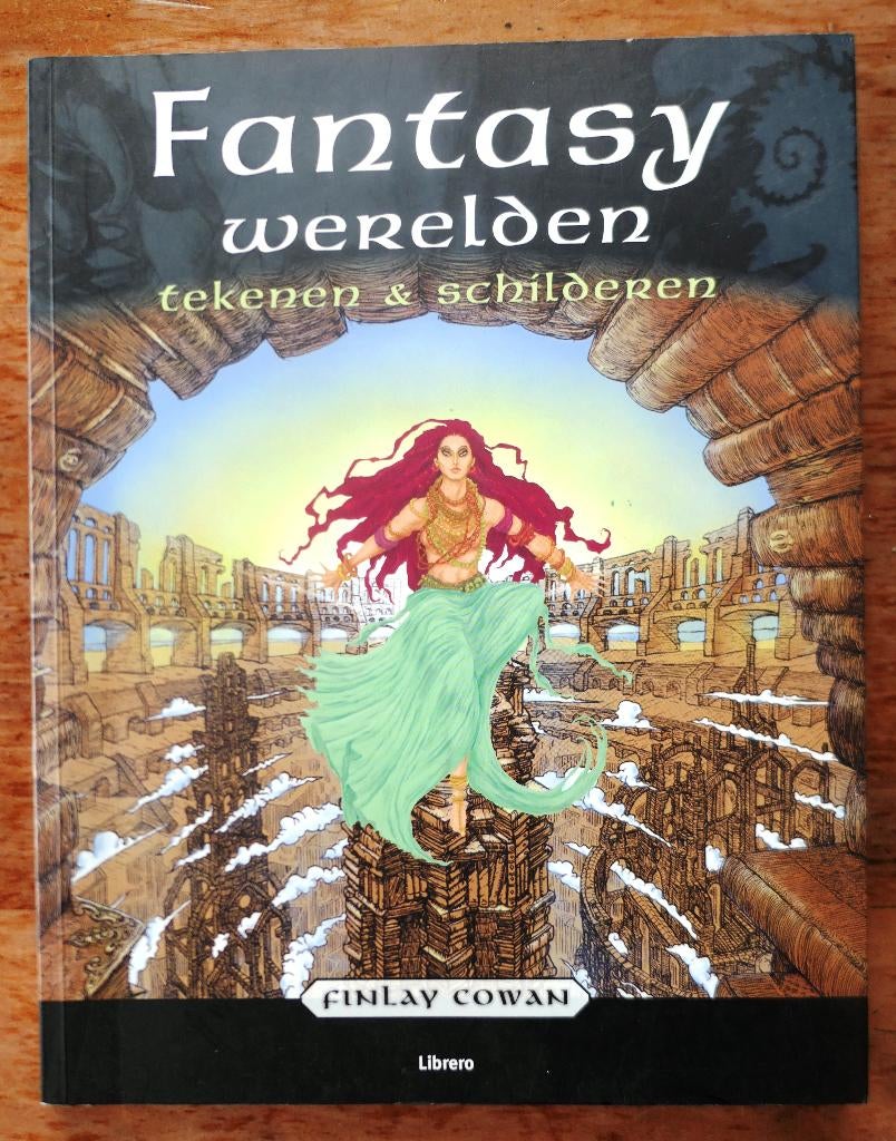 Fantasy werelden tekenen en schilderen, Ophalen of Verzenden, Boek of Gids