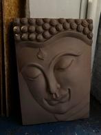 Boeddha keramische wanddecoratie - 3 stuks (ook los), Huis en Inrichting, Woonaccessoires | Boeddhabeelden, Ophalen, Gebruikt