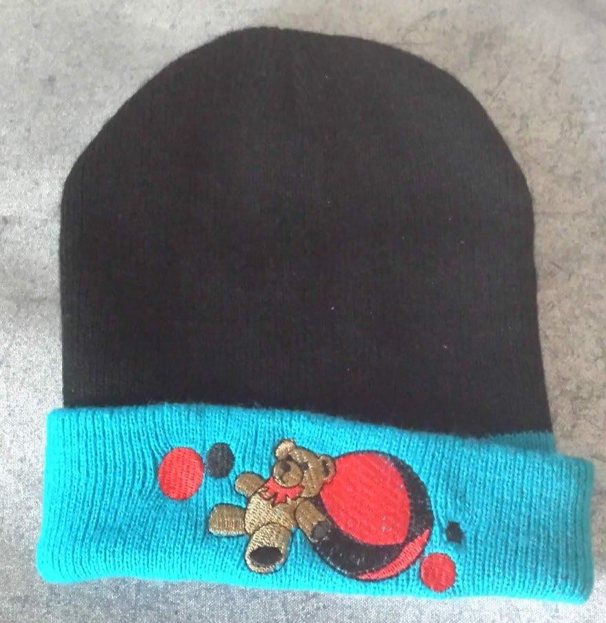 Babymuts met beertje [1930]  [KiBaMu], Kinderen en Baby's, Babykleding | Mutsen, Sjaals en Wanten, Ophalen of Verzenden, Zo goed als nieuw