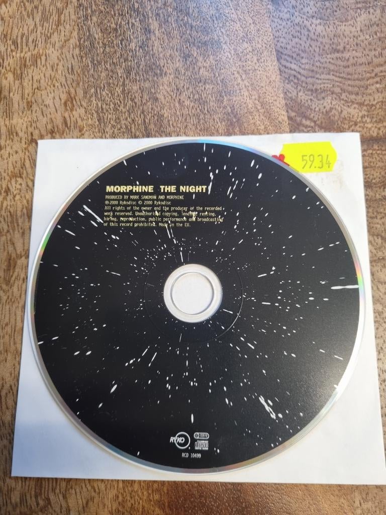 Cd Morphine – The Night

Alleen cd nr595, Ophalen of Verzenden, Zo goed als nieuw, Poprock