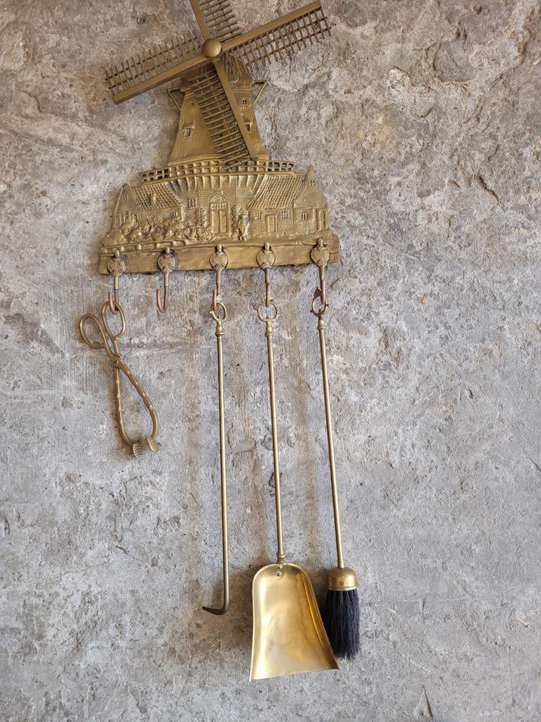 Koperen haardstel  molen, Ophalen, Vrijstaande haard, Overige soorten