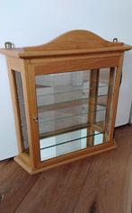 Vitrine kastje met verlichting, Ophalen, Zo goed als nieuw, 50 tot 100 cm, Minder dan 100 cm