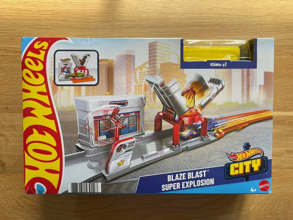 Hotwheels blaze blast super explosion, excl auto, Ophalen of Verzenden, Nieuw