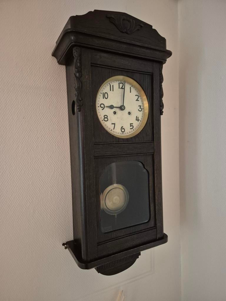 Antieke wandklok, Antiek en Kunst, Antiek | Klokken, Ophalen of Verzenden