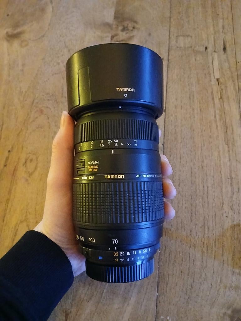 Tamron 70-300mm Telelens voor Nikon (Gebruikt), Ophalen, Gebruikt, Telelens, Zoom