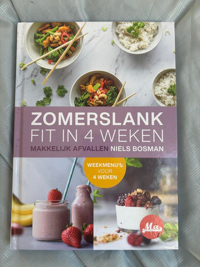 Zomerslank Fit in 4 Weken - Niels Bosman, Boeken, Ophalen, Zo goed als nieuw, Dieet en Voeding