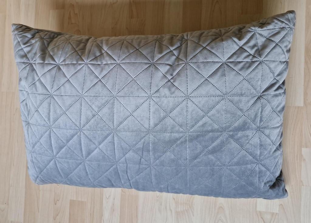 Sierkussens, Huis en Inrichting, Woonaccessoires | Kussens, Ophalen, Zo goed als nieuw, Blauw, Rond