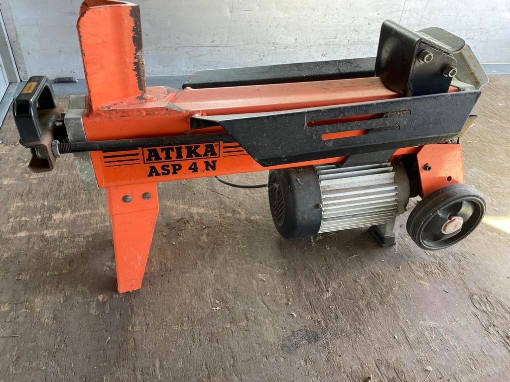 Hout Kloofmachine Atika ASP 4N, Tuin en Terras, Kloofmachines, Ophalen, Gebruikt, Elektrisch, Liggend