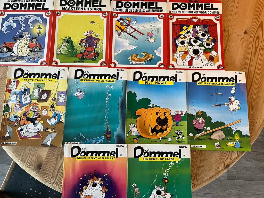 Dommel stripboeken, Meerdere stripboeken, Ophalen, Gelezen