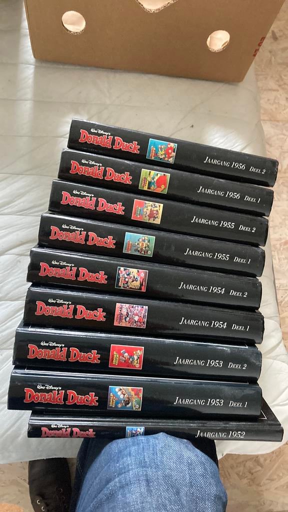 Donald Duck gebonden jaargangen, Meerdere stripboeken, Ophalen, Gelezen