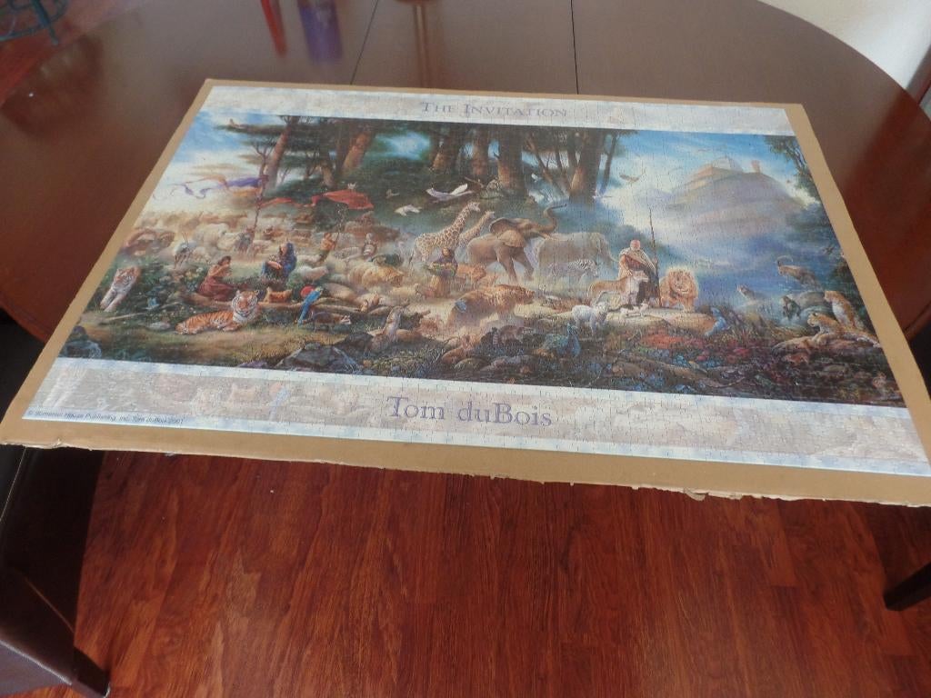 Puzzel The Invitaion Ark van Noah 2000 stukjes, Ophalen of Verzenden, Meer dan 1500 stukjes, Gebruikt, Legpuzzel