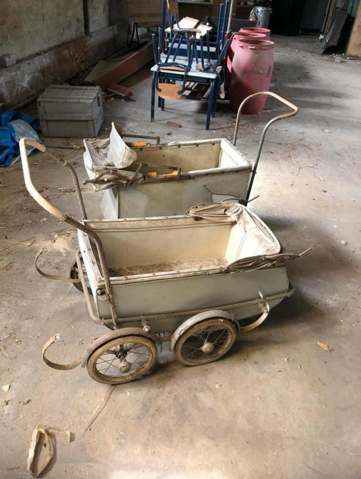 Vintage Kinderwagens, Kinderen en Baby's, Kinderwagens en Combinaties, Ophalen, Gebruikt, Kinderwagen, Overige merken
