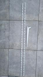 Plankendrager systeem - 2 rails (150cm) en 1 drager (40cm), Ophalen