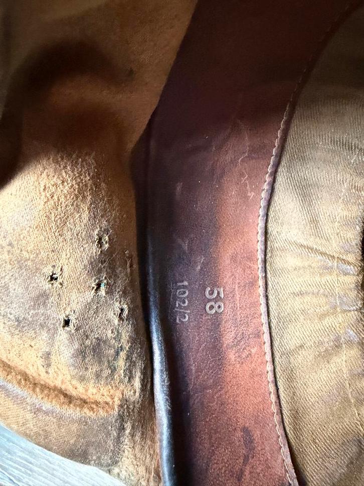 Originele Cromwell pothelm wit - Maat 58, Motoren, Kleding | Motorhelmen, Heren, Overige typen, L, Overige merken, Tweedehands