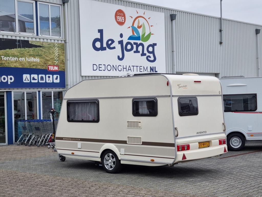 Avento Touristique Comfort 395 TCB Enkele bedden - Mover, Caravans en Kamperen, Overige typen, Standaardzit, Bedrijf, 750 - 1000 kg