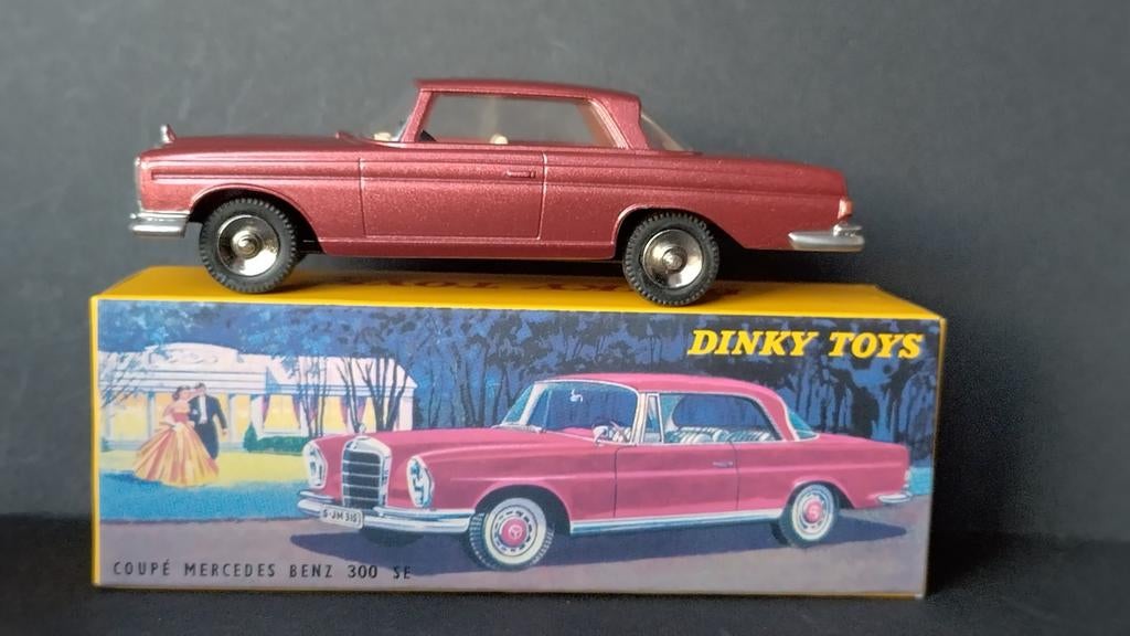 Mercedes Benz 300 Se coupe 1:43 Dinky Toys Atlas Pol, Auto, Verzenden, Dinky@atlascollections.com, Nieuw
