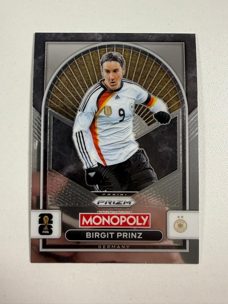 88 Birgit Prinz Prizm Monopoly World Cup 2026, Ophalen of Verzenden, Nieuw, Buitenlandse clubs, Poster, Plaatje of Sticker