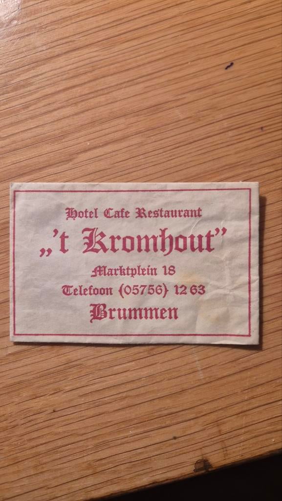 Suikerzakjes Brummen, Verzamelen, Ophalen, Nederland