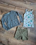 Coolcat set kledingbundel vest korte broek top grijs groen, Meisje, Coolcat, Ophalen of Verzenden, Zo goed als nieuw