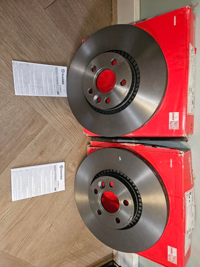 Nieuwe Brembo 09.A426.11 remschijven vooras Ford, Volvo, Ophalen of Verzenden, Nieuw, Land Rover