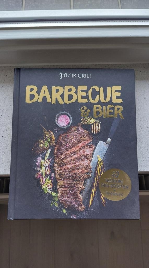 Kookboek barbecue en bier, Ophalen of Verzenden, Nieuw