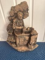 Vintage Muurdecoratie: Marktscène met Verkoper en Kind, Antiek en Kunst, Ophalen