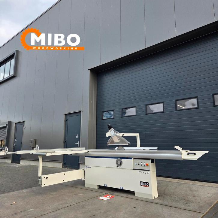 SCM Nova 3200mm Formaatzaag paneelzaag 45gr *** Platenzaag, Doe-het-zelf en Verbouw, Gereedschap | Zaagmachines, Zo goed als nieuw