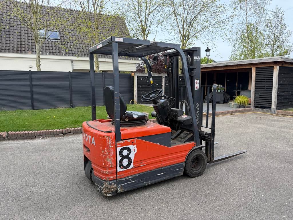TOYOTA 5FBE15 heftruck, sideshift, free lift enz.., Ophalen, 1000 tot 2000 kg, Elektrisch, TOYOTA