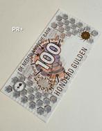 100 Gulden Steenuil ZWART BARCODE GROTE C., Postzegels en Munten, Bankbiljetten | Nederland, Ophalen of Verzenden, 100 gulden