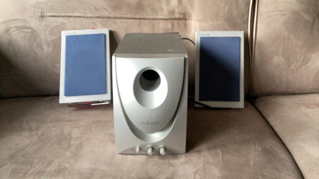 3 D subwoofer system  U.S Blaster, Ophalen of Verzenden, 120 watt of meer, Subwoofer, Overige merken