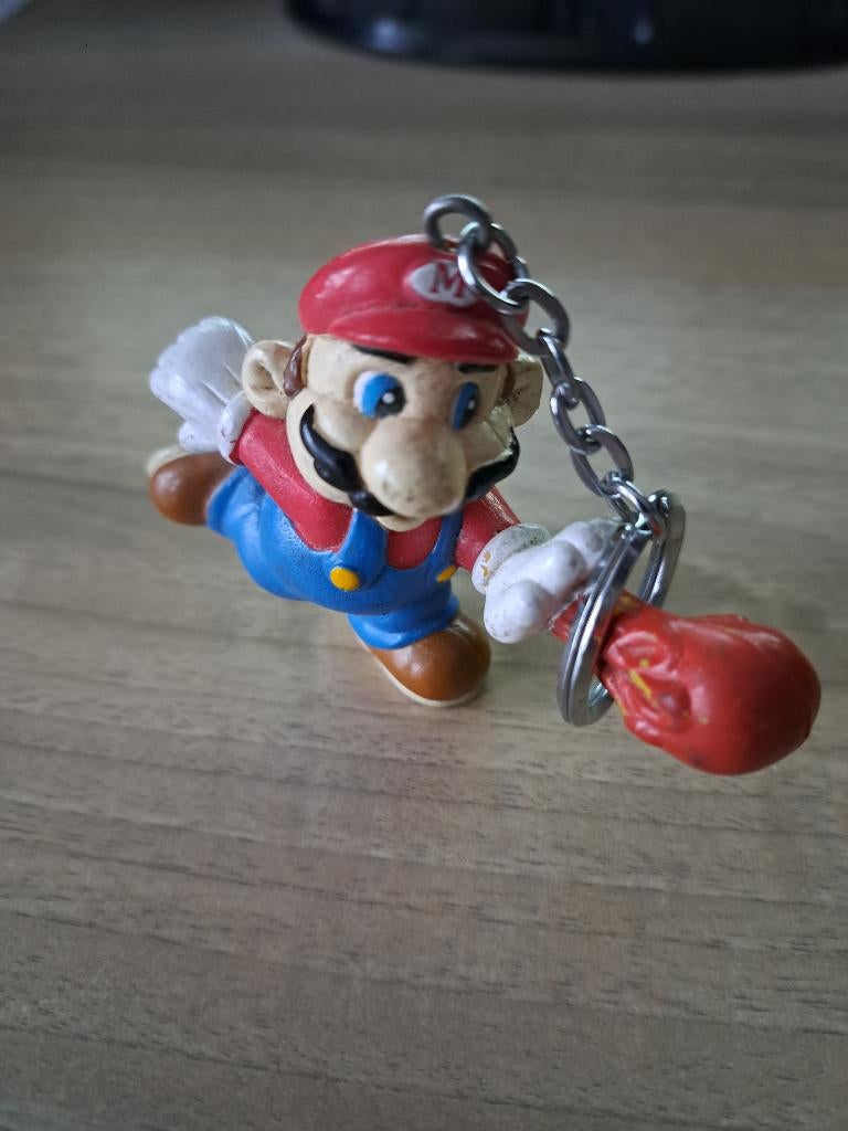 mario bros vuurbal sleutelhanger super nintendo game, Ophalen, Nieuw, Knuffel of Figuurtje