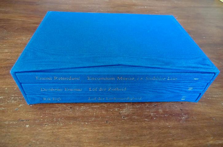 cassette van 3: Erasmi / Erasmus Lof der Zotheid / Rik Torfs, Boeken, Filosofie, Zo goed als nieuw, Ophalen of Verzenden