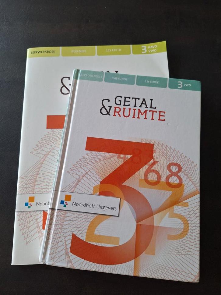 Getal & Ruimte Wiskunde 3 HAVO/VWO Leerwerkboek, Boeken, Schoolboeken, Gelezen, Wiskunde A, HAVO, Ophalen of Verzenden