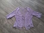 Paars lila Ibiza vestje - 1 maat, Ophalen of Verzenden, Zo goed als nieuw, Maat 42/44 (L), Paars