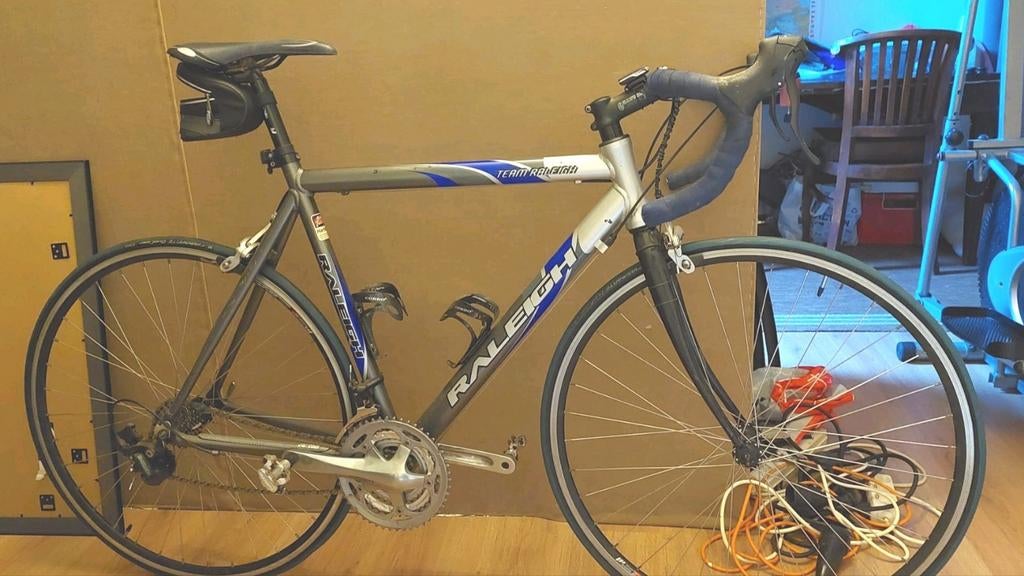 Raleigh wielrenfiets, Ophalen, Gebruikt