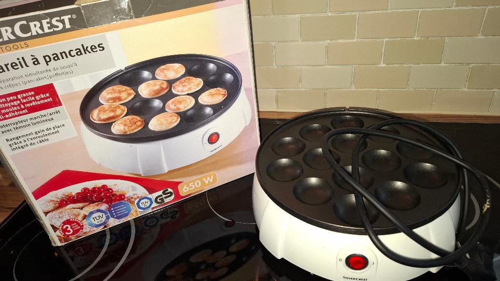 elektrische poffertjes pan, Ophalen, Nieuw, Overige materialen, Koekenpan of Braadpan
