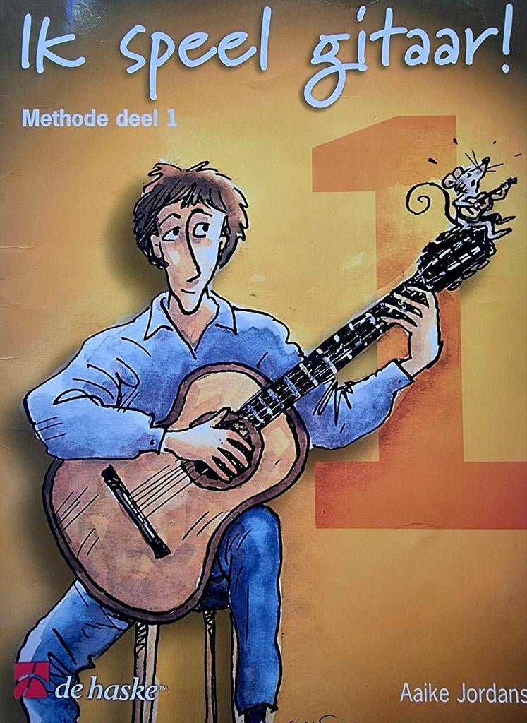 Ik speel gitaar! Methode deel 1, Les of Cursus, Ophalen of Verzenden, Populair, Gitaar