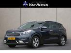 Kia Niro 1.6 GDi Hybrid First Edition | Navigatie | Climate, Auto's, Gebruikt, Blauw, Leder en Stof, Origineel Nederlands
