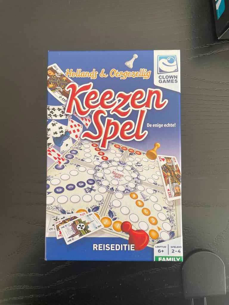 Keezen Spel Reiseditie - Hollands & Oergezellig, Een of twee spelers, Ophalen, Zo goed als nieuw, Reisspel