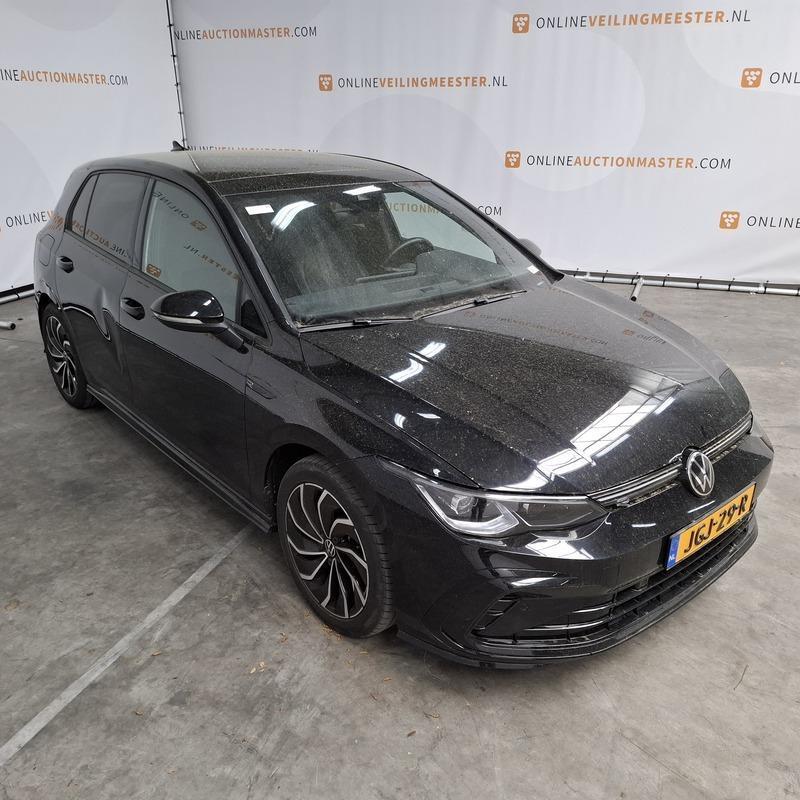 Personenauto, Volkswagen, Golf, 1.5 eTSI R-Line Business+, 2, Auto's, Euro 6, 4 cilinders, Zwart, Bedrijf