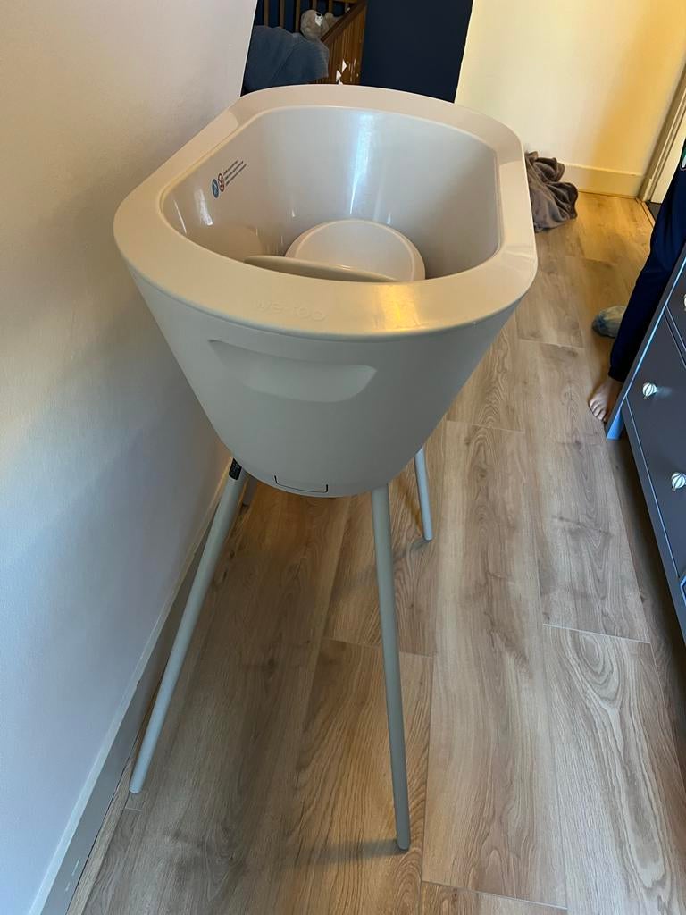4 delige We too badset in de kleur oatmeal, Kinderen en Baby's, Zo goed als nieuw, Badje, Standaard, Ophalen