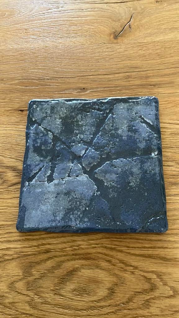 Vloertegel 19,5 x 19,5 blauw - 21 stuks, Doe-het-zelf en Verbouw, Tegels, Ophalen, Keramiek, Nieuw, Minder dan 20 cm