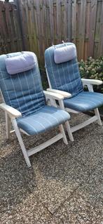 2 Hartman tuinstoelen met kussens, Ophalen