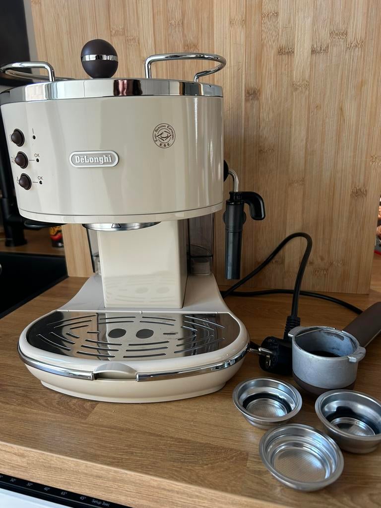 De'Longhi Icona Vintage Handmatige Espressomachine -, Witgoed en Apparatuur, Koffiezetapparaten, Ophalen