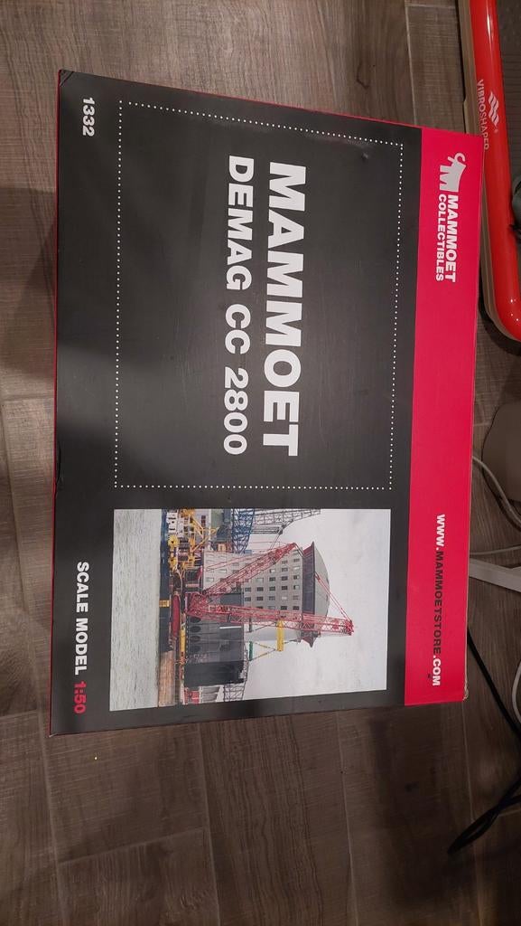 Mammoet Demag cc 2800 met extensionset, Hobby en Vrije tijd, Ophalen