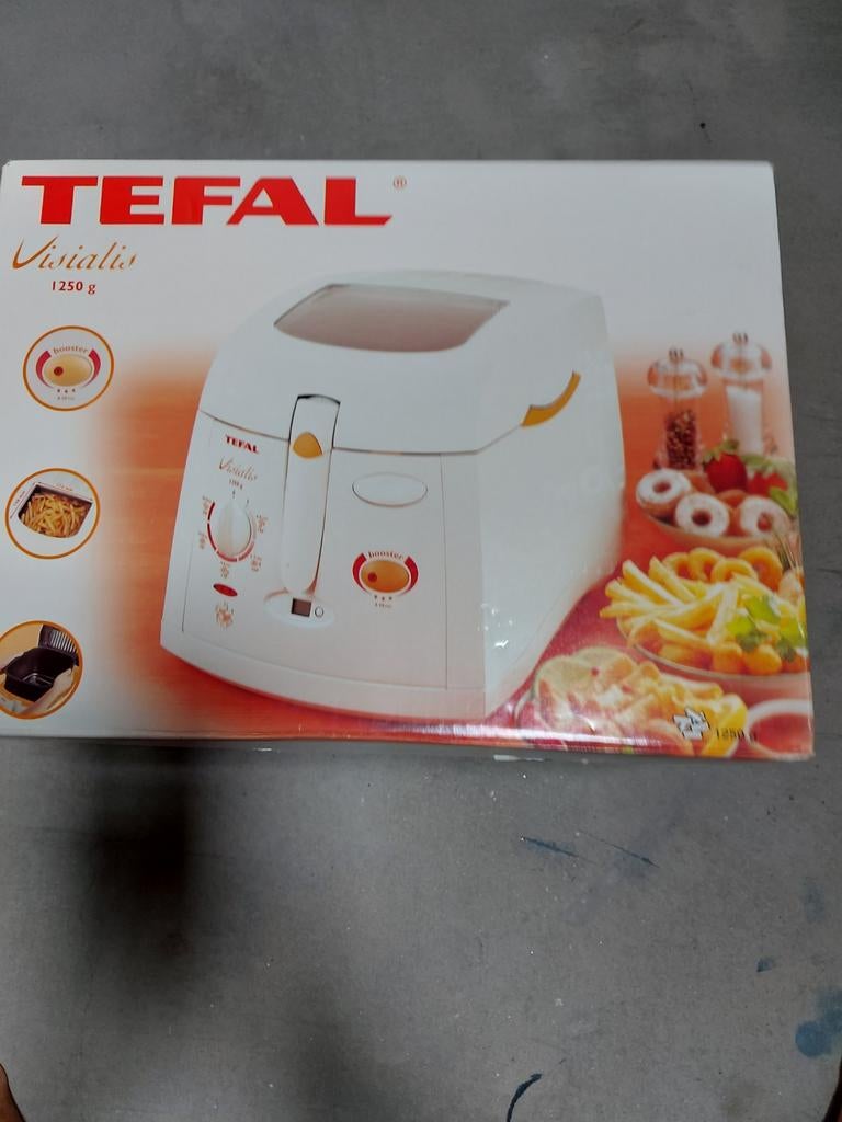 Tefal friteuse Visialis 1250 gram NIEUW, Witgoed en Apparatuur, Frituurpannen, Ophalen of Verzenden, Nieuw, Uitneembare binnenpan