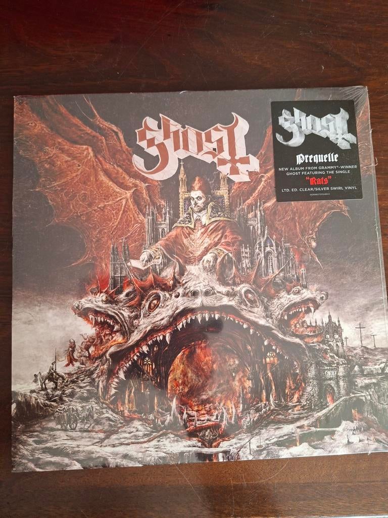 Ghost - Prequelle LP (Clear/Silver Swirl Vinyl), Ophalen of Verzenden, Nieuw in verpakking