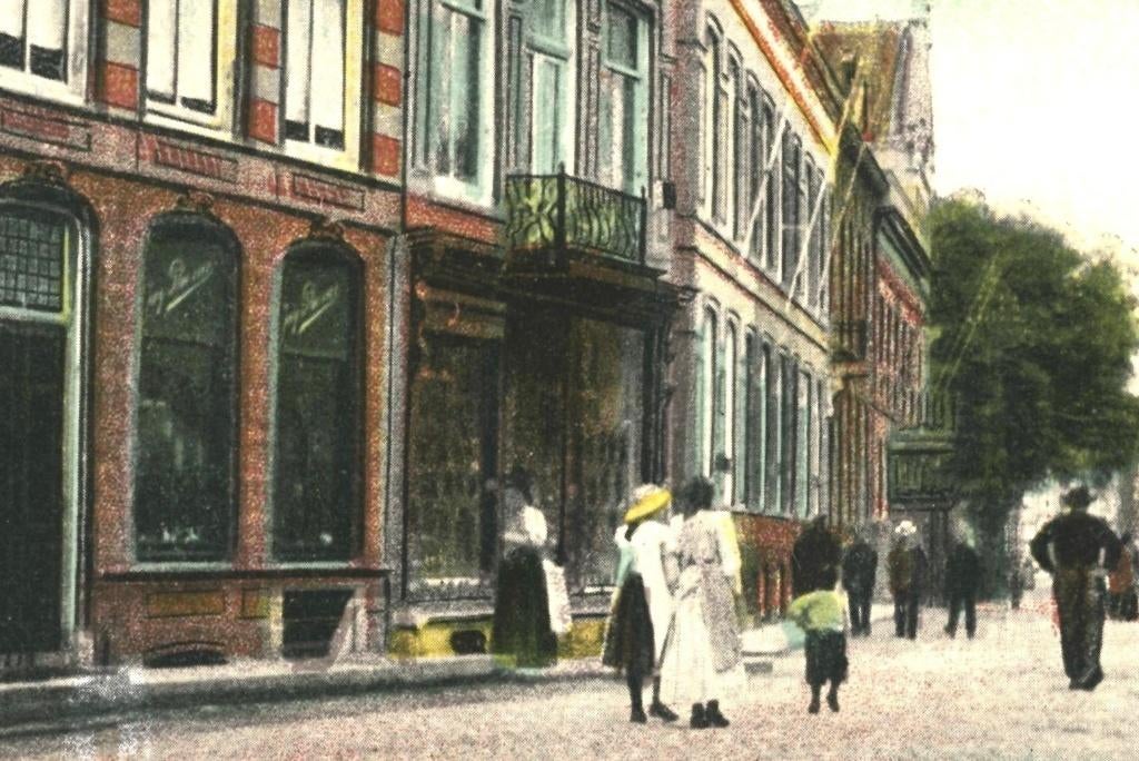 992621 Vlissingen ZL 1908 Nieuwendijk Gelopen met postzegel, Ophalen of Verzenden, Voor 1920, Gelopen, Zeeland