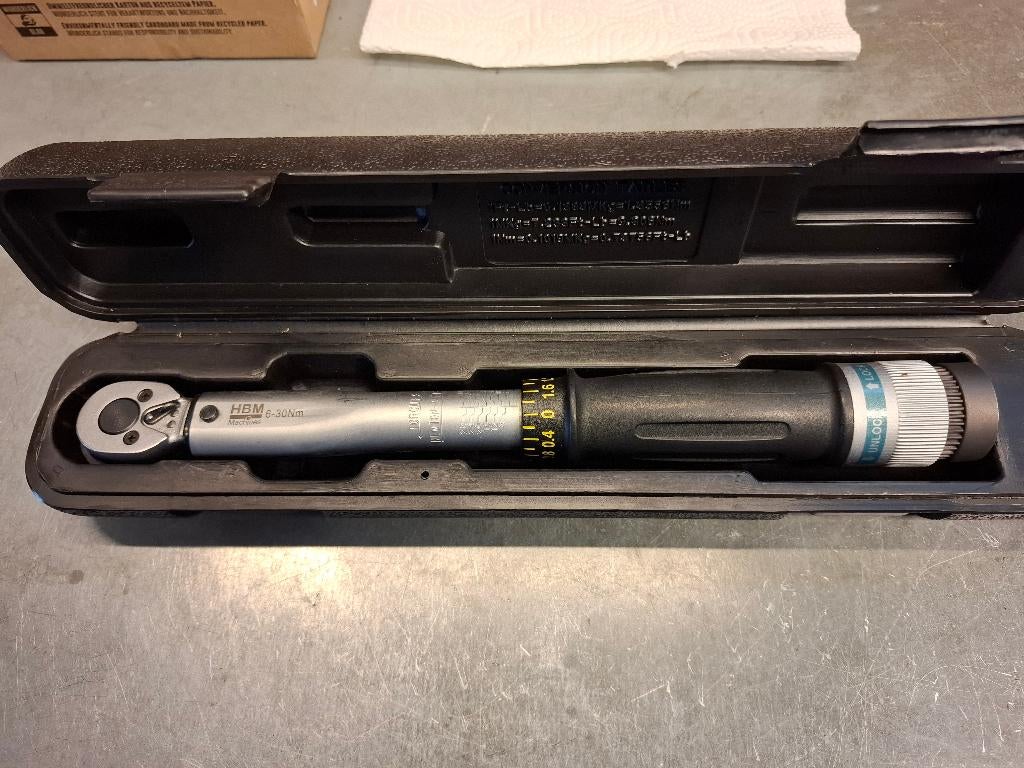 Momentsleutel 6-30 Nm HBM (nieuw), Ophalen of Verzenden, Nieuw