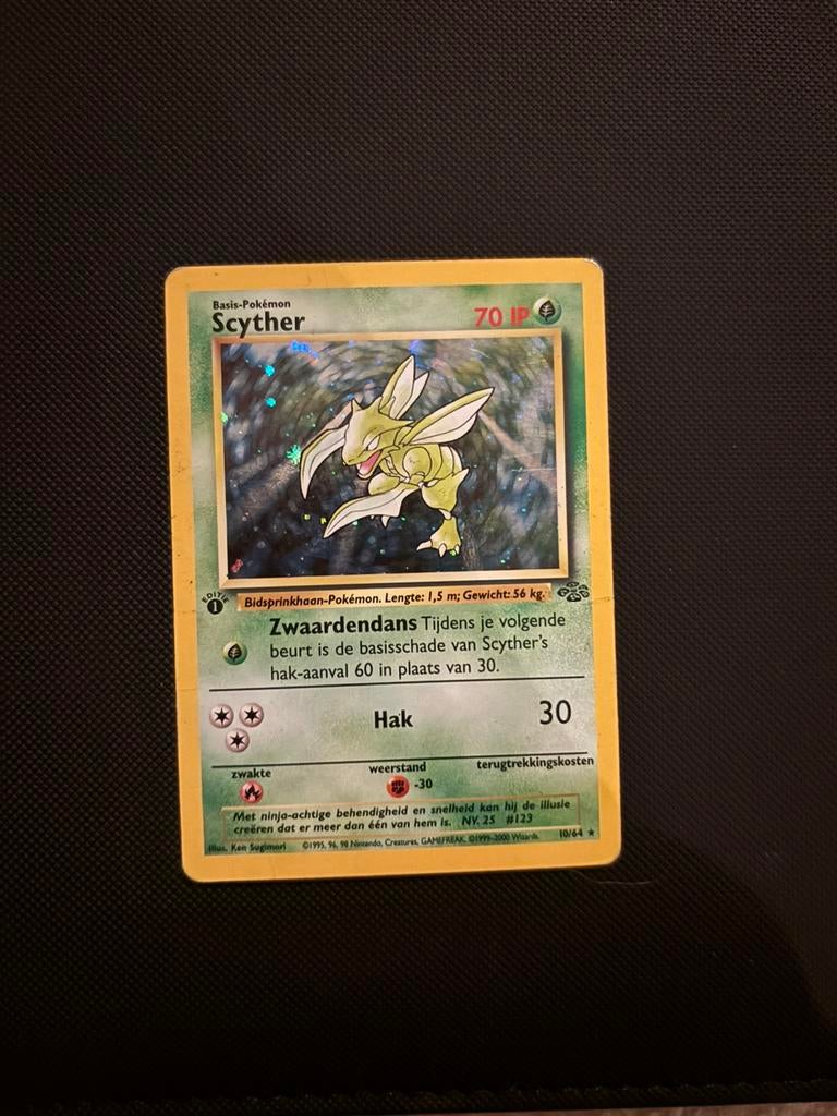 Scyther First Edition Jungle 10/64, Ophalen of Verzenden, Zo goed als nieuw